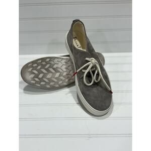 Think! (Made In Romania) Womens Grey Leather Shoes Size 39 European Rare Austria